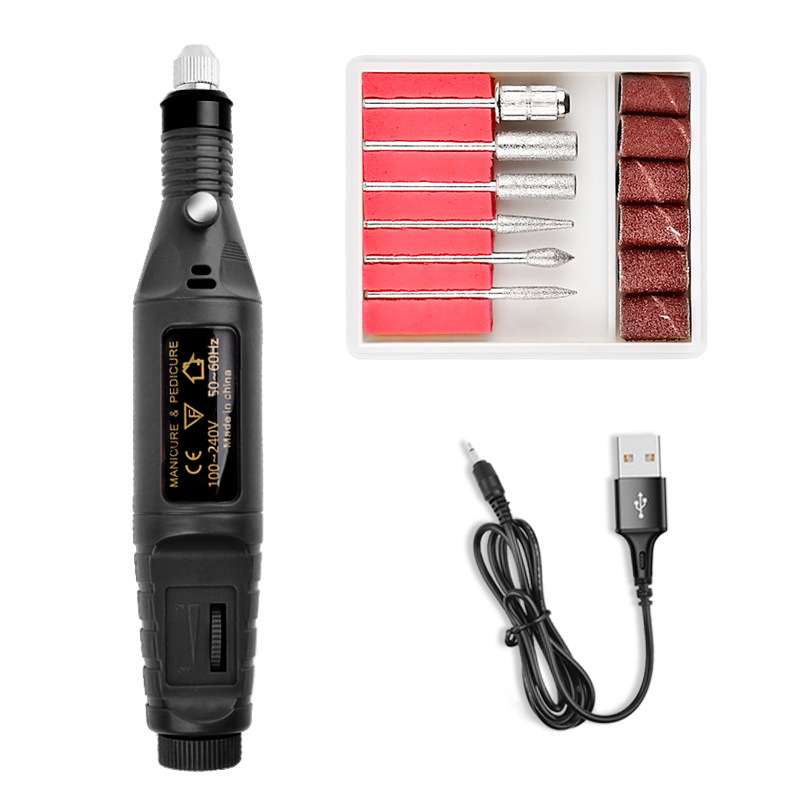 black electric nail art  drill machine pen